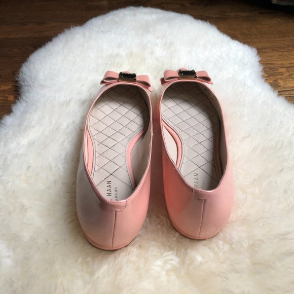 Cole Haan - Elsie Pink Patent Leather Flats Sz 9 - Picture 3 of 4